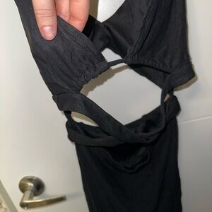 White Fox Boutique Black Sexy Cut-Out Dress